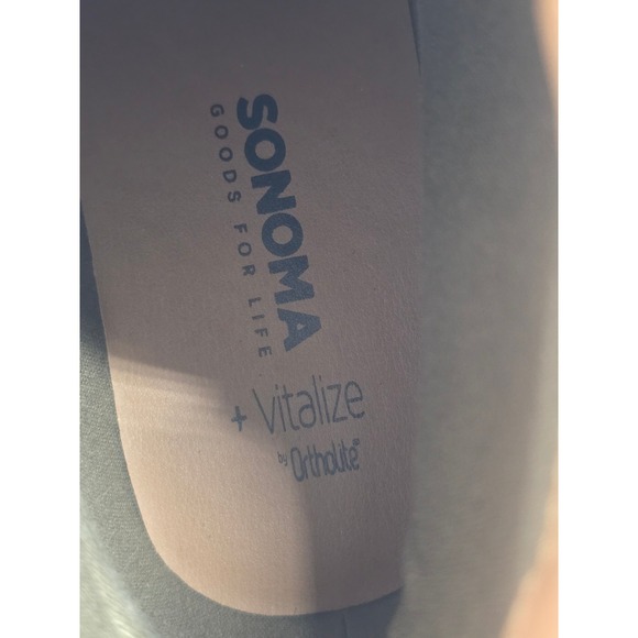 Sonoma Leather Combat Boots Mens 9.5 M Lace Up Side Zip Cap Toe Gray Brown - Picture 9 of 10